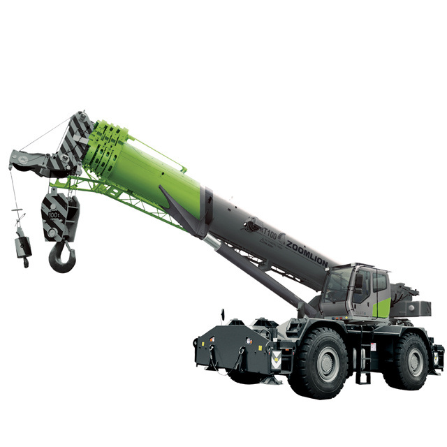 China 
                Hot Sale Zoomlion 100 ton Hydraulic Mini Ruw Terrain Crane Rt100 met goedkope prijs
             leverancier