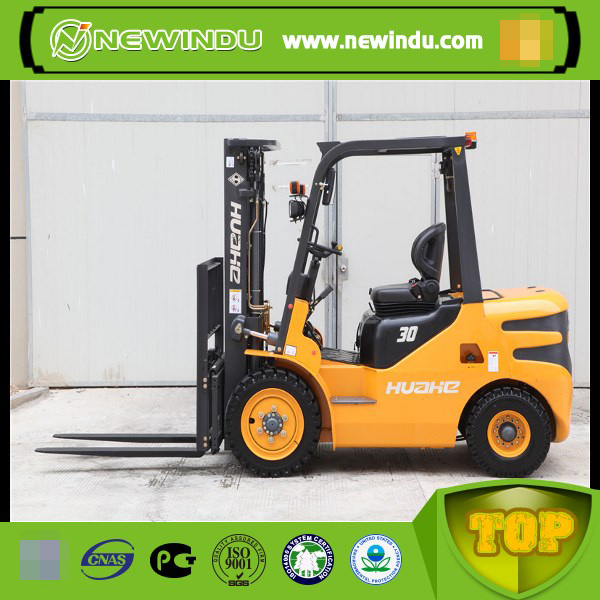 Huahe 3ton 3m Lifting Height Diesel Forklift with Side Shifter