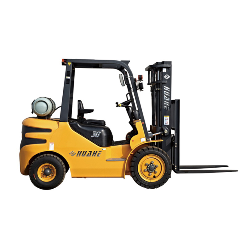 China 
                Huahe Hef35 Mini 3.5 Ton Electric Forklift with Battery and 2 ステージ 3 メートルマストのセール
             supplier