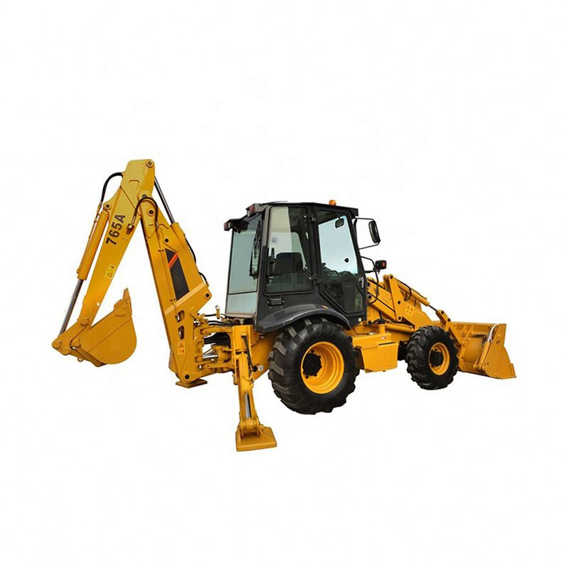 Hydraulic Liugong 4WD Clg765A 8.4ton Backhoe Loader with Factory Price