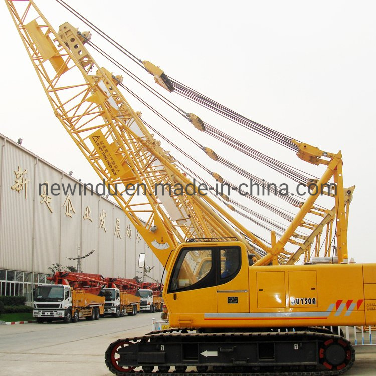 Hydraulic Telescopic Boom 55 Ton Crawler Crane Xgc55