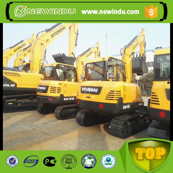 Cina 
                Escavatore cingolato idraulico mini Hyundai da 6 tonnellate 60vs macchina Digger
             fornitore