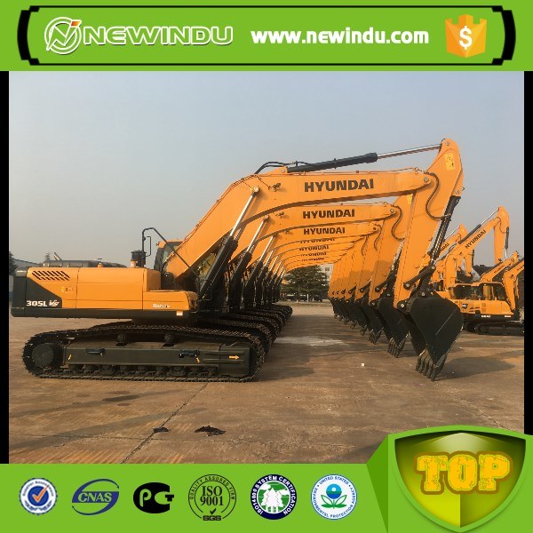 Hyundai Brand Crawler Excavator 30tons Hydraulic Digger Machine 305lvs for Sale