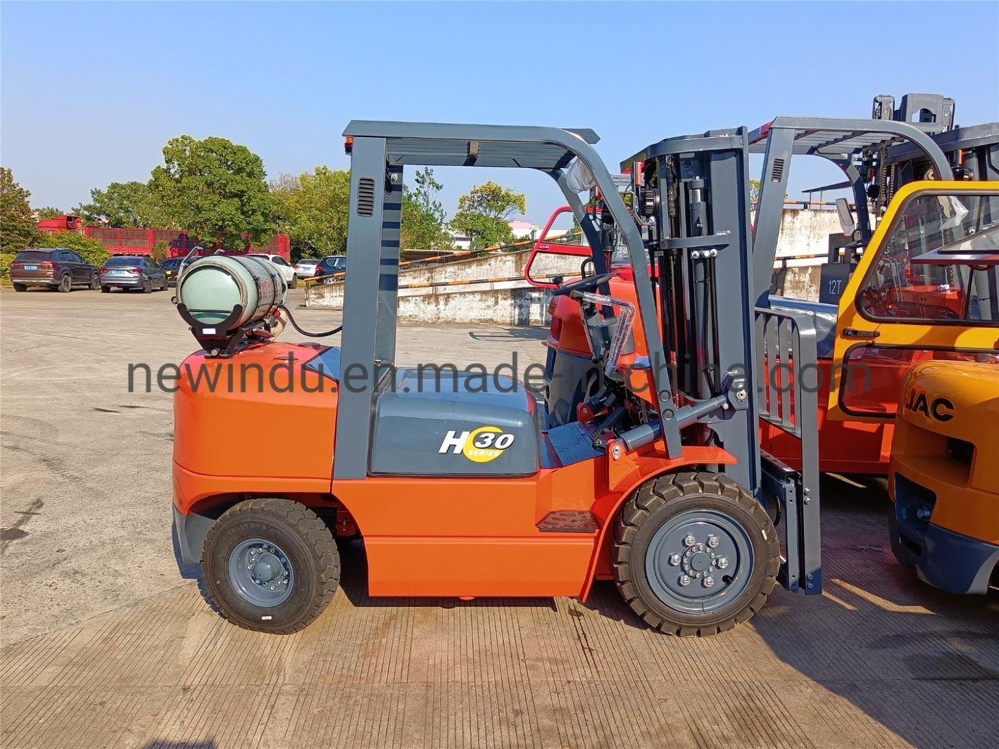 JAC Brand 3 Tons Small Gas LPG Forklift Cpqyd30