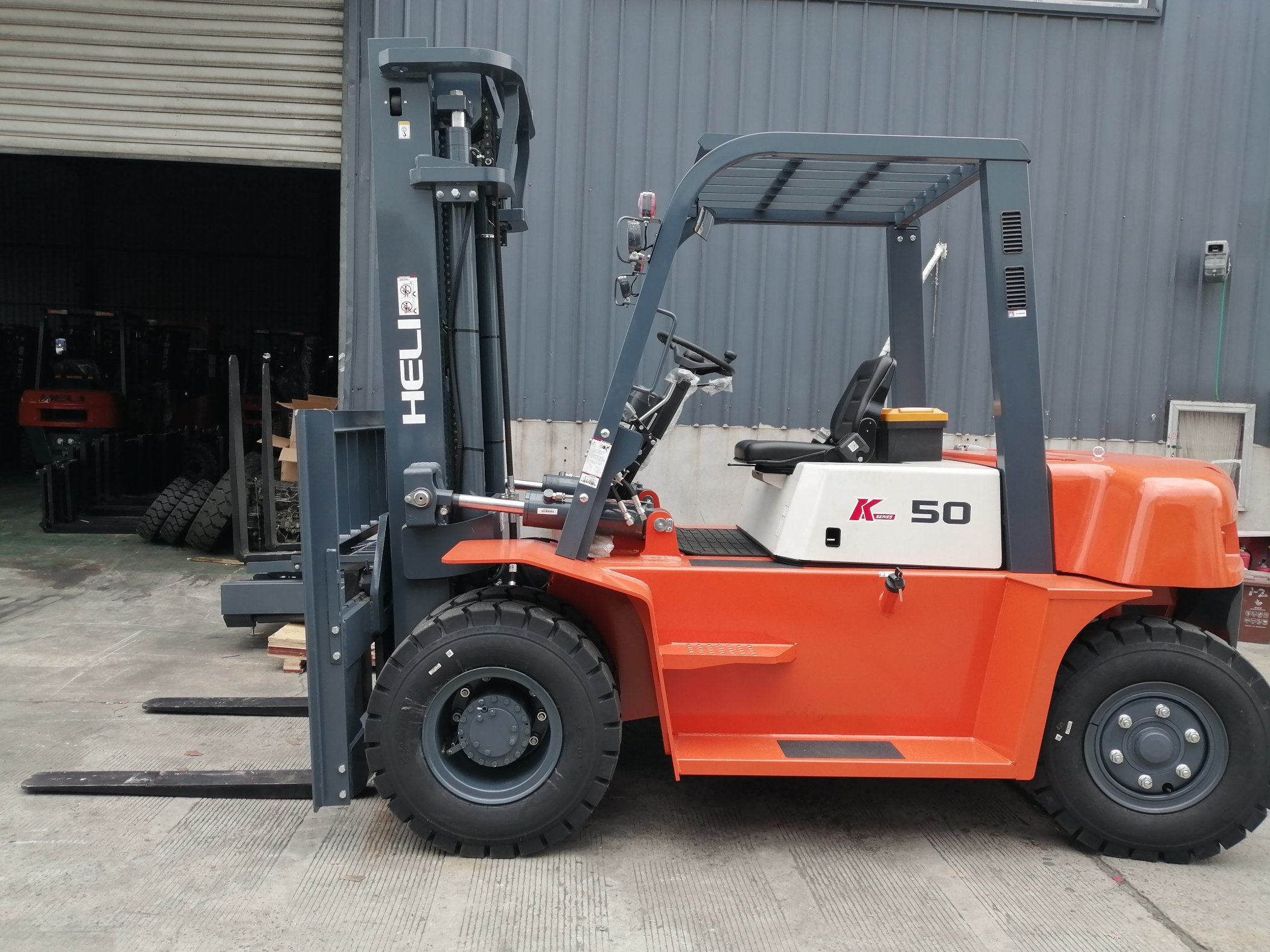 K Series Cpcd50 5 Ton Diesel Forklift with Chinese Engine