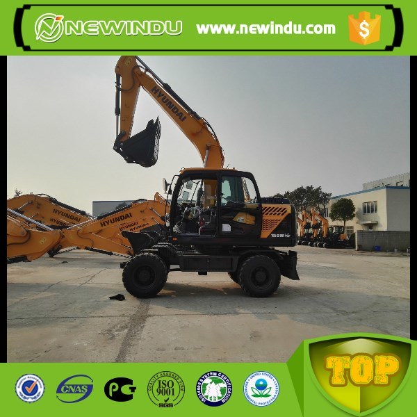 Korea Hyundai 15ton Wheel Excavator with Break Hammer