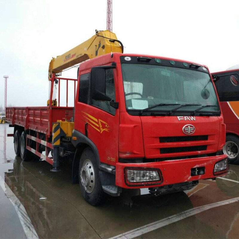 Ksqs68-2 3.2 Ton Truck Mounted Crane Straight Boom Crane