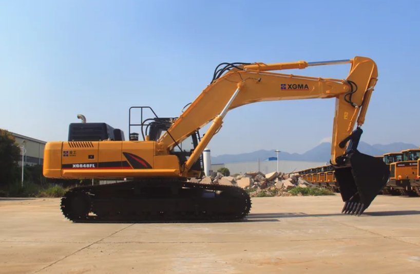 Large Excavator Xgma Xg848FL 48 Ton Hydraulic Crawler Excavator