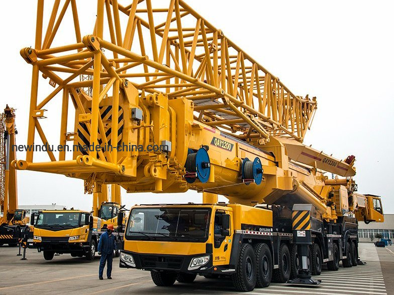 Latest Electro-Hydraulic All Terrain Crane Qay180 180tons