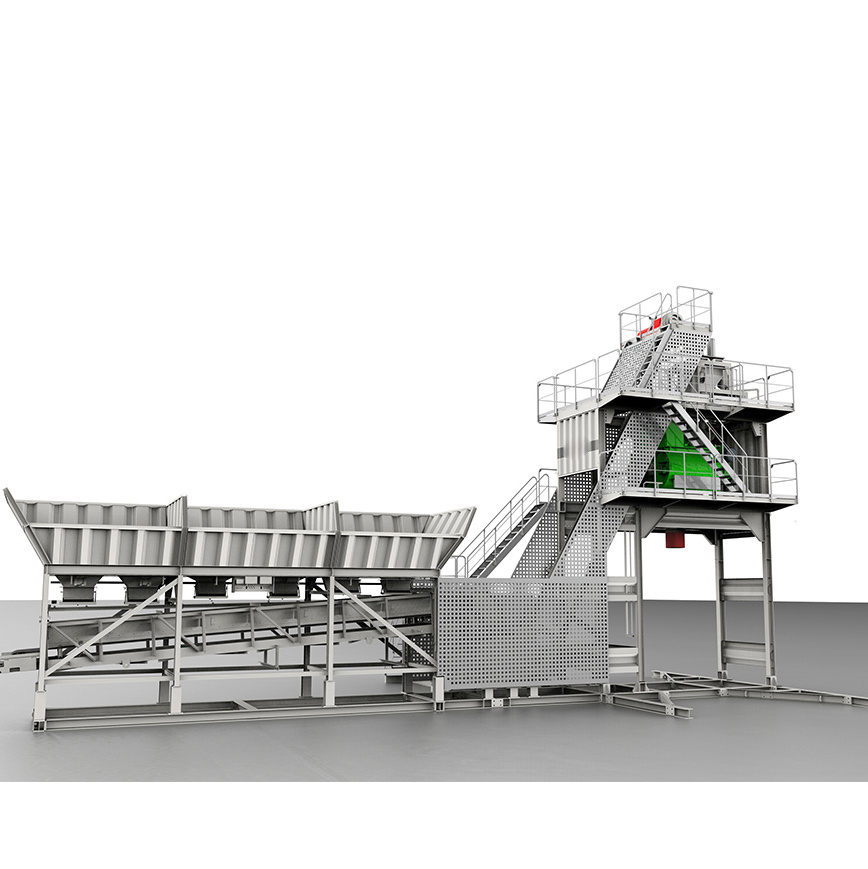 Lb2500 200tph Asphalt Batch Mixing Plant