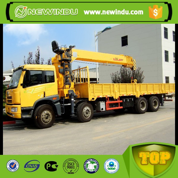China 
                Lifting Machine 12 Tons Truck Mounted Crane with Folding Boom
             supplier