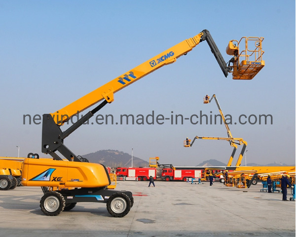 Lifting Machine Small 22m Telescopic Aerial Work Platform Xgs22