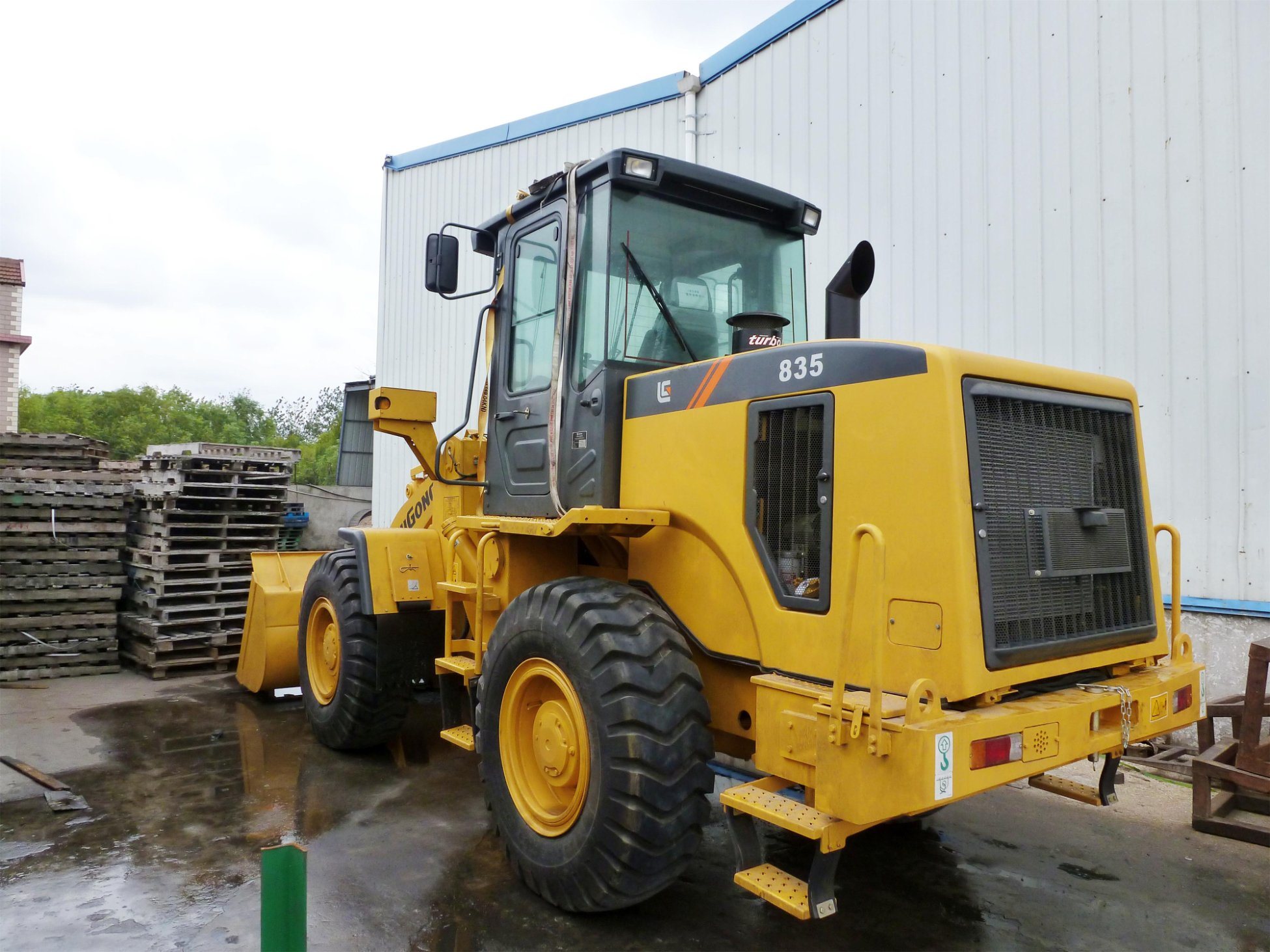 Liugong 3ton Small Wheel Loader 835h with Forks