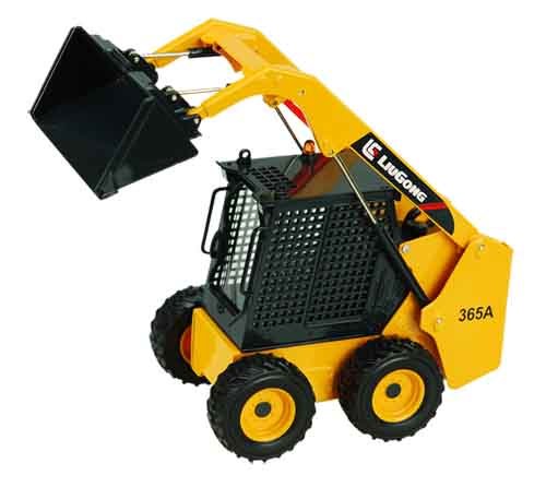 Liugong Fully Hydraulic Skid Steer Loader Clg385b 385b with CE and Perkins Engine