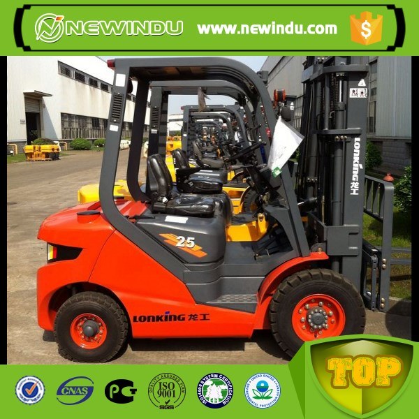 Lonking Manual Operation Forklift for Cargo Loading