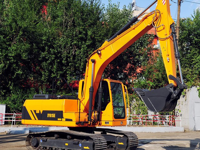 
                Lage prijs volledig hydraulische graafmachine voor bouwmachines met rupsbanden 15 ton Jy615e met trekkers
            