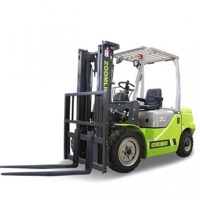 Low Price High Quality Zoomlion 3 Ton Forklift Diesel Electric Engine with Solid Tire Fd30z