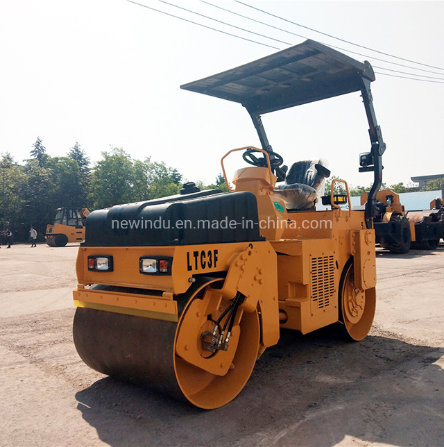 China 
                Ltc3F 3ton tambor duplo preço do Rolete de estrada vibratório
             fornecedor