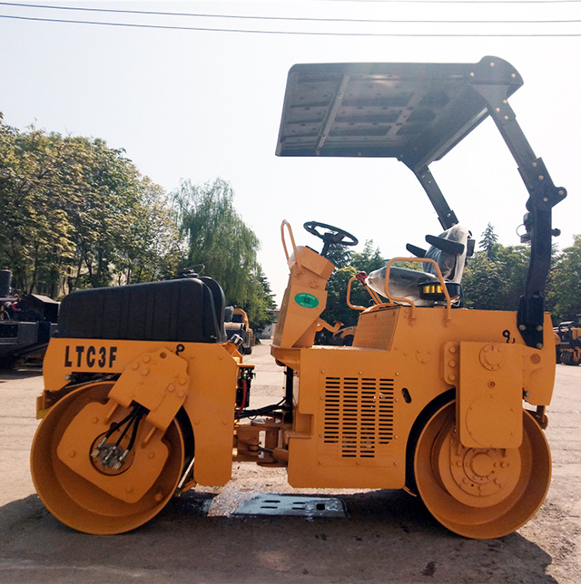 Lutong Brand Ltc3f 3ton Small Road Roller Compactor