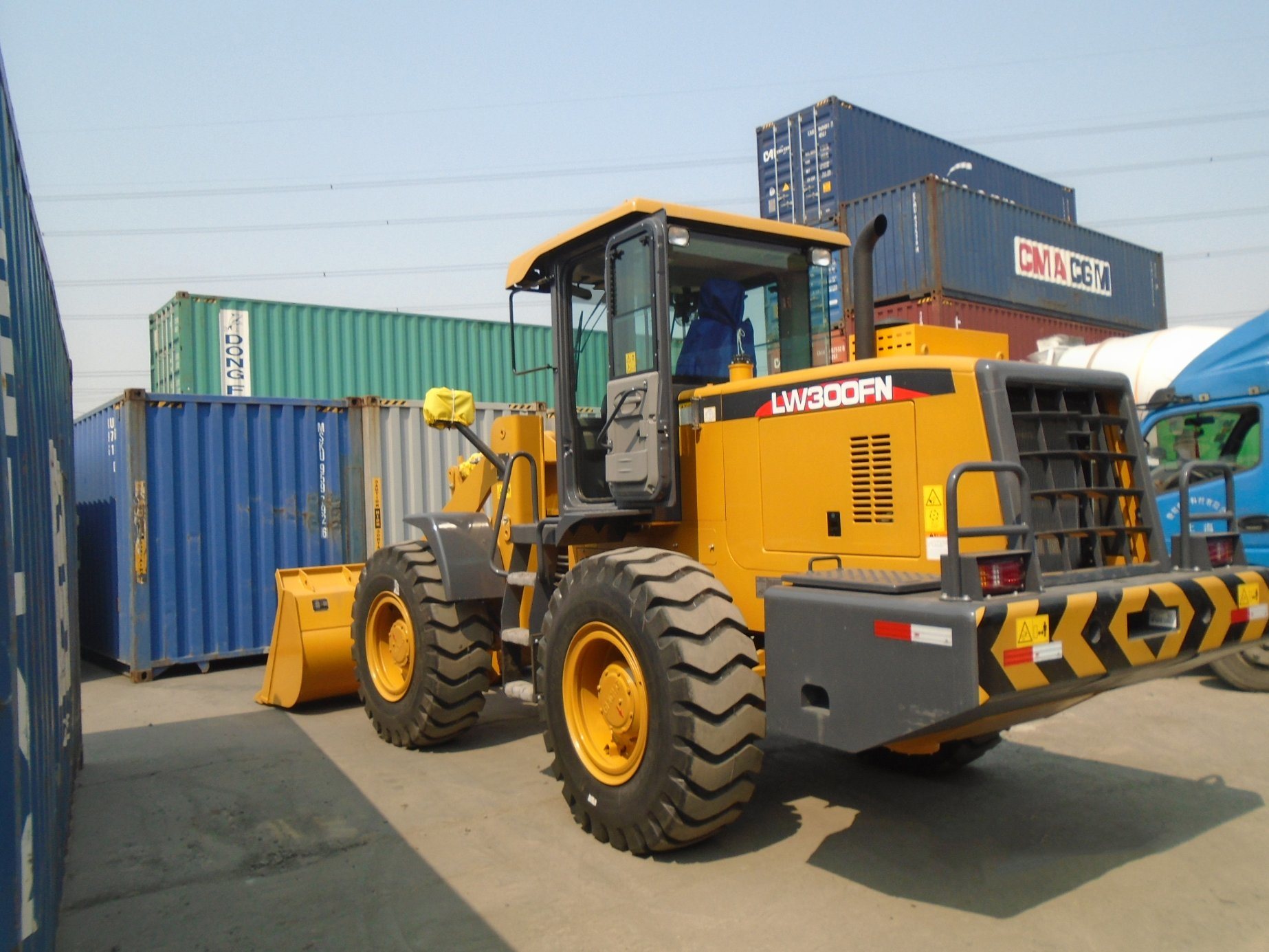 Lw300fn CE Approved 3ton Small Wheel Loader Used Cat Lw300kn Zl30g