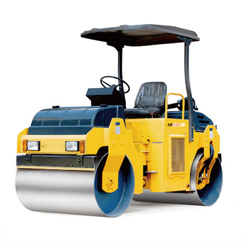 Mini 3ton Hydraulic Single Drum Vibratory Road Roller Exported