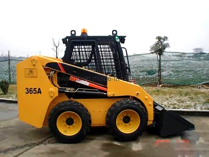 China 
                Mini Skid Steer Loader for Sale Clg365b with 0.35 M3
             supplier