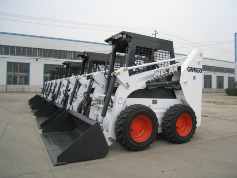 China 
                Mini Radlader Skid Steer Lader auf Lager schneller Versand
             Lieferant