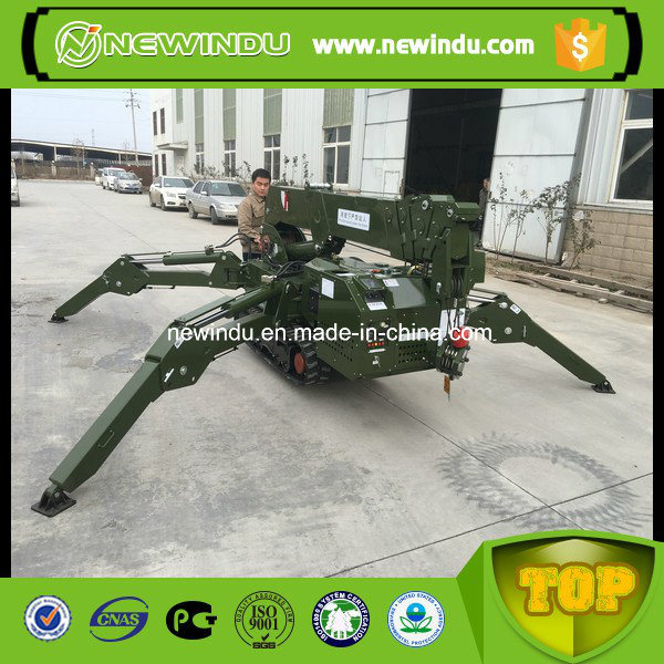 China 
                Mobile Crane 1 Ton Mini Spider Crawler Crane Kb1.0
             supplier