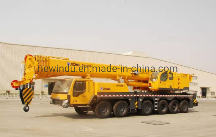 New 100 Tons Hydraulic Mobile Crane Truck Qy100K