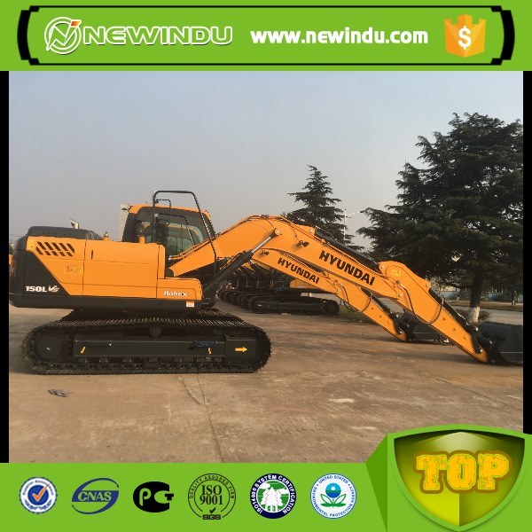 New 15tons Hyundai R150lvs Crawler Excavator with Hammer