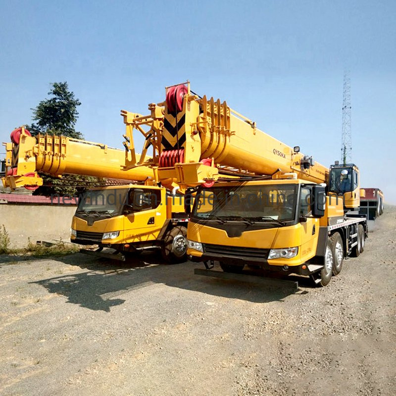 New 5 Section Telescopic Boom Factory Price of Truck Crane Qy50kd