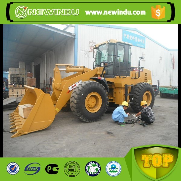 New 6 Ton Telescopic Mining Wheel Loader Lw600kn with Fork