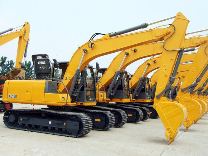 New China Brand Hydraulic Wheel Excavator Xe150W
