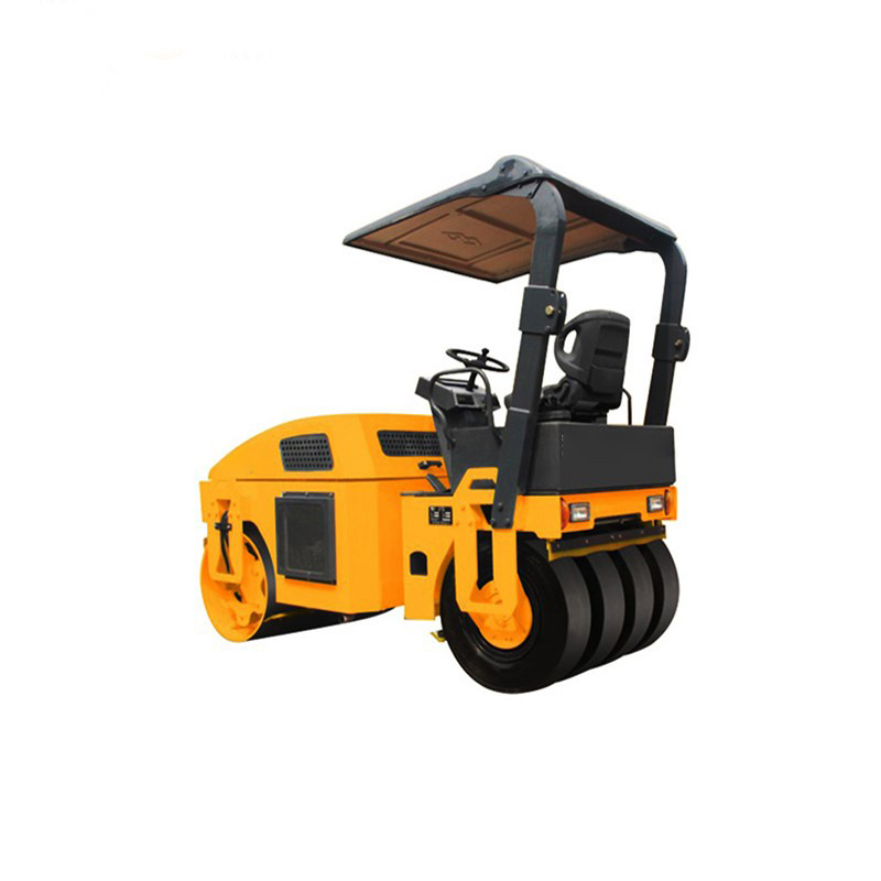 New Hydraulic Double Drum 4 Tons Mini Road Roller Compactor Ltc204