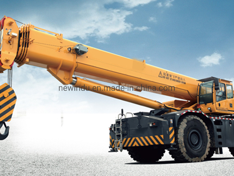 Chine 
                Nouvelle grue mobile hydraulique pour terrain accidenté RT60
             fournisseur