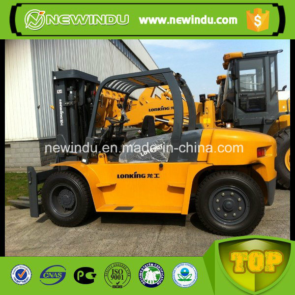 New Lifting Lonking 10 Ton Diesel Forklift Machine LG100DT