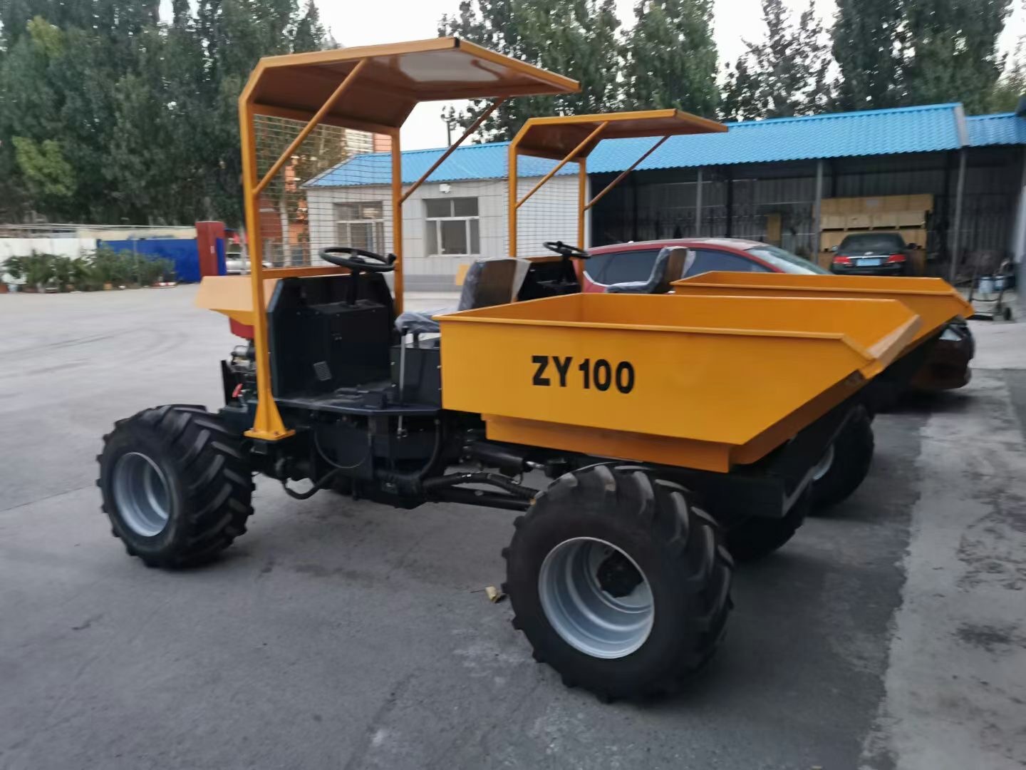 New Mini Dumper 4 X 4 1.5cbm Bucket Loader Price