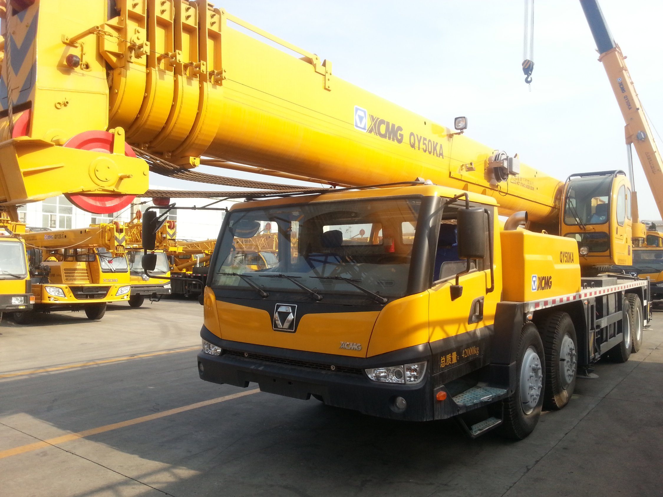 New Qy50ka 50 Ton Hydraulic Mobile Truck Crane