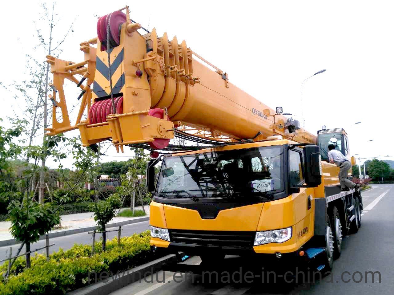 New Truck Crane Qy50kd 50ton Hydraulic Mobile Crane Truck Crane