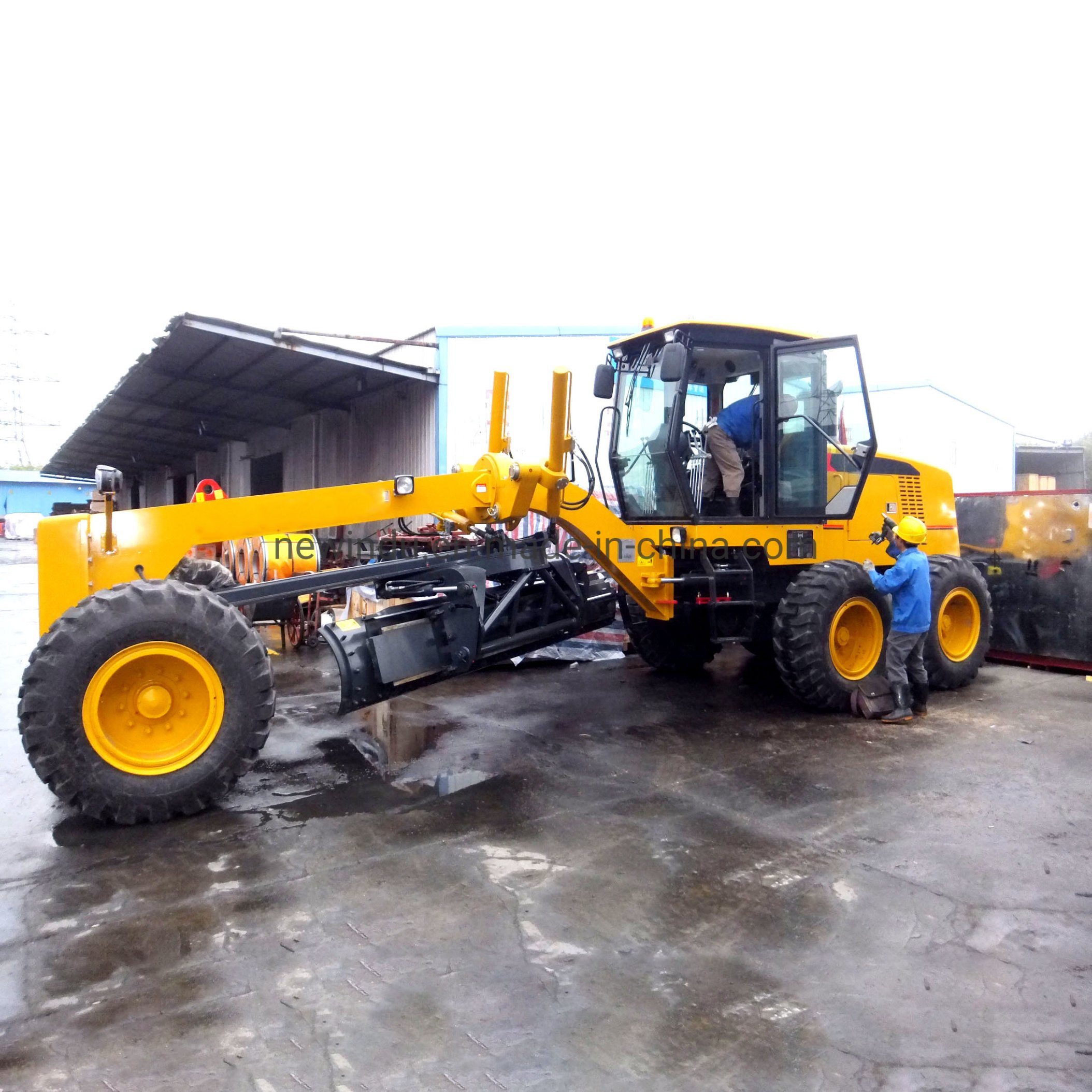 New Type 180HP Motor Grader Machine Gr180