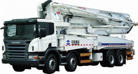 New/Used/Remanufactured 52m Zoomlion Trucked-Mounted Concrete Pump