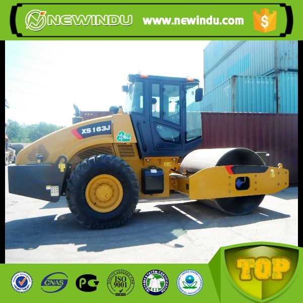 New Xs163j 16ton Hydraulic Single Drum Road Roller