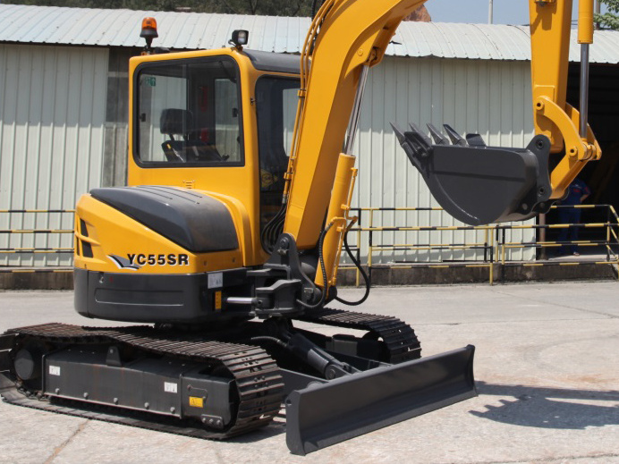 New Yc55sr 5.75 Tons Hydraulic Crawler Excavator with 0.22 Cbm Bucket for Sale