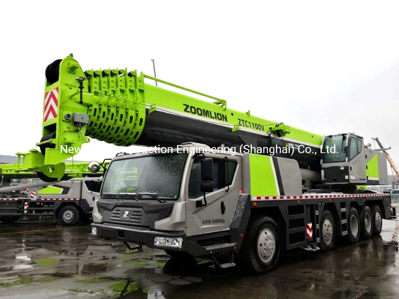New Ztc1100V653 Zoomlion Brand 110ton Truck Crane Factory Price