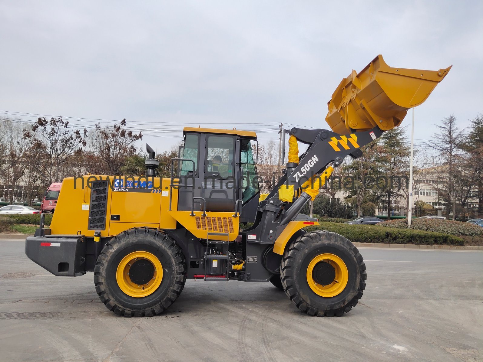 Newindu 5 Tons Small 3m3 Front End Wheel Loader Zl50gn