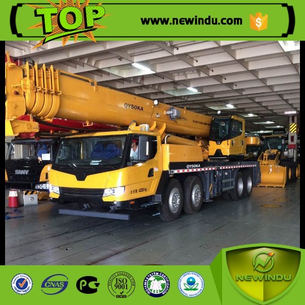 
                Newindu Mobile Pickup Crane 50 ton Hydraulic Truck Crane Qy50kd
            