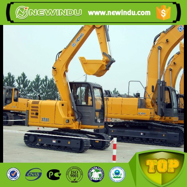 Popular Sale Xe80d Model Small 8ton Excavator