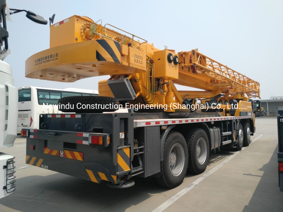 China 
                Qy50ka 50 Ton Camión grúa de elevación hidráulica en stock
             proveedor