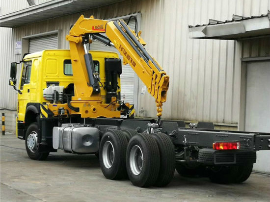 Rated Loading Capacity 14 Ton Truck Mounted Mobile Crane Sq14sk4q