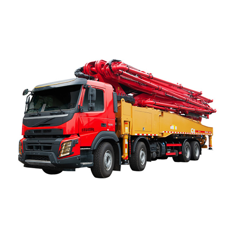 
                Qualité fiable 61m chinois de la pompe à béton montés sur camion mélangeur
            